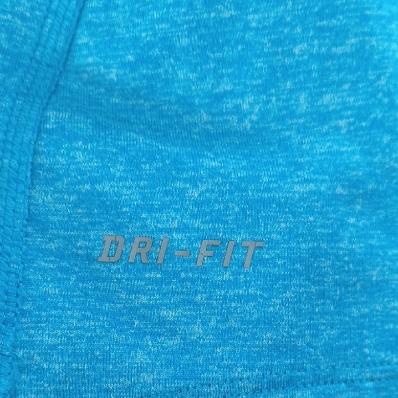 Nike Teal Blue Dri-FIT Lightweight Performance Running Hoodie Small - Picture 6 of 6